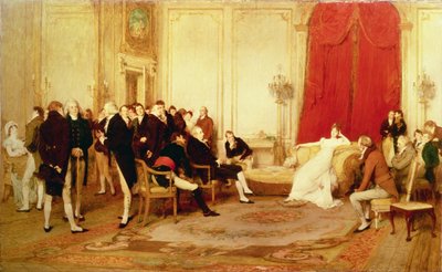 The Salon of Madame de Recamier by William Quiller Orchardson